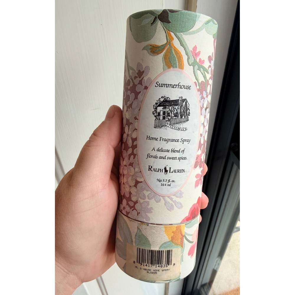 Ralph Lauren Summerhouse Home Fragrance Spray 5.7oz Vintage Floral Scent RL S035